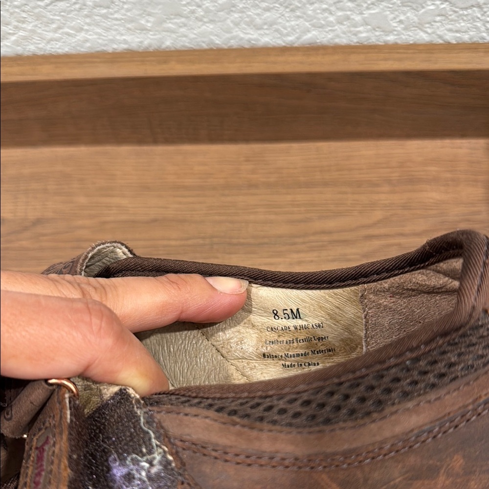 Jambu Brown and Red Sandals with Adjustable Strap - Picture 5 of 11